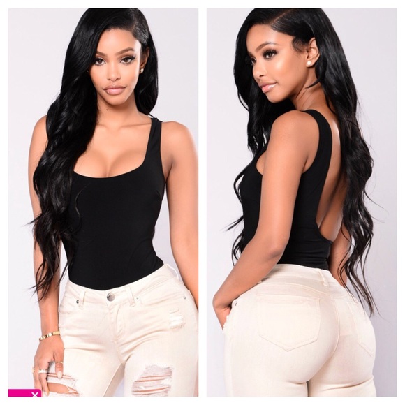 Fashion Nova Tops - Blk 1x body suit or white 2x body suit
